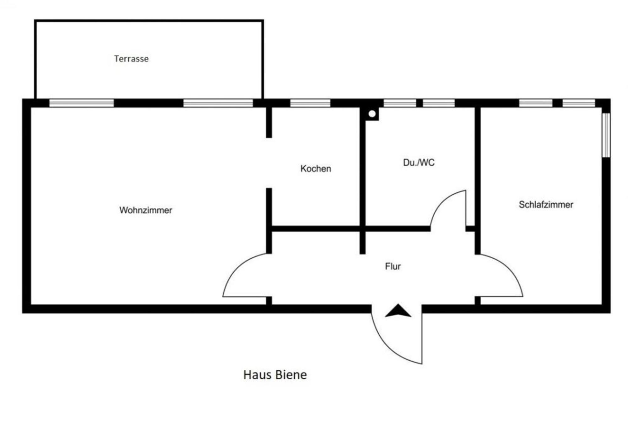 Ferienhaus Biene Am Siel Neufunnixsiel Esterno foto